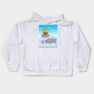 Whale Watching tours Kids Hoodie